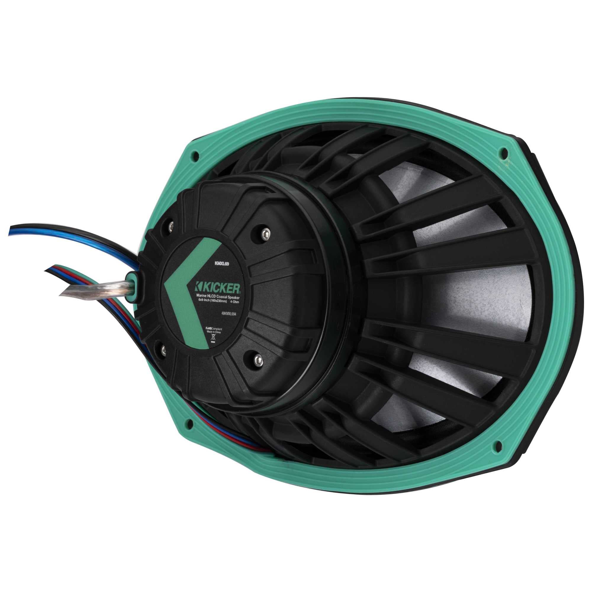 Amazon.com: KICKER 48KMXL69 6x9 4-Ohm RGB LED KMXL Horn-Loaded